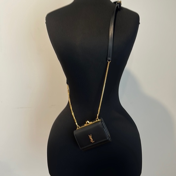 Yves Saint Laurent Handbags - YSL compact wallet on chain